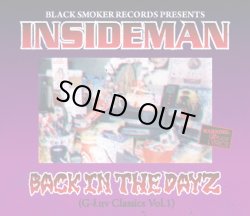 画像1: (Mix CD) INSIDEMAN / BACK IN THE DAYZ　G-Luv Classics Vol.1