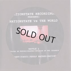 画像1: SETE STAR SEPT×ADOLF HATRED / NATIONSTATE VS THE WORLD(split)