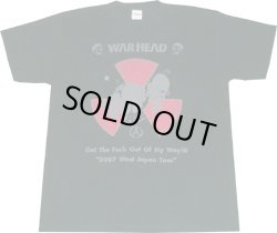 画像1: WARHEAD / Tour T-shirt 2007 黒×灰×赤