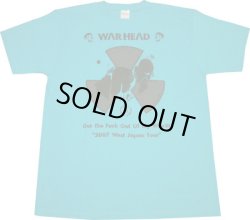 画像1: WARHEAD / Tour T-shirt 2007 ターコイズブルー×灰×黒