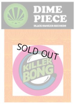 画像1: (STICKER) KILLER-BONG / DIME PEACE #1 （ORANGE)