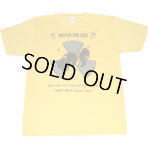 画像: WARHEAD / Tour T-shirts 2007 黄×灰×黒