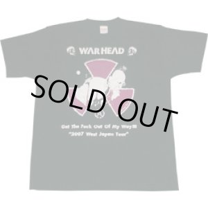 画像: WARHEAD / Tour T-shirt 2007 黒×白×紫