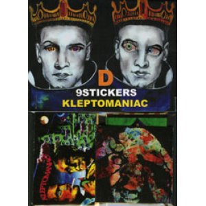 画像: (STICKER) KLEPTOMANIAC / 9 STICKERS TYPE D