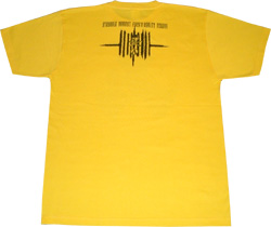 画像: WARHEAD / Tour T-shirts 2007 黄×灰×黒