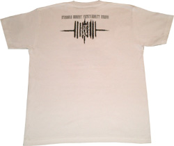 画像: WARHEAD / Tour T-shirt 2007 白×黄×黒