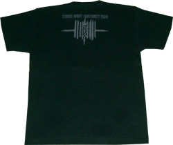 画像: WARHEAD / Tour T-shirt 2007 黒×灰×赤