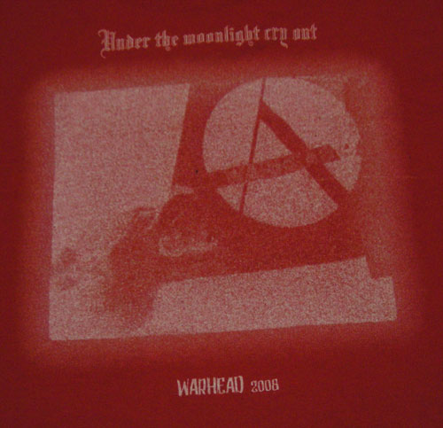 画像: WARHEAD / T-Shirts 2008 (Mini Size)　赤×白